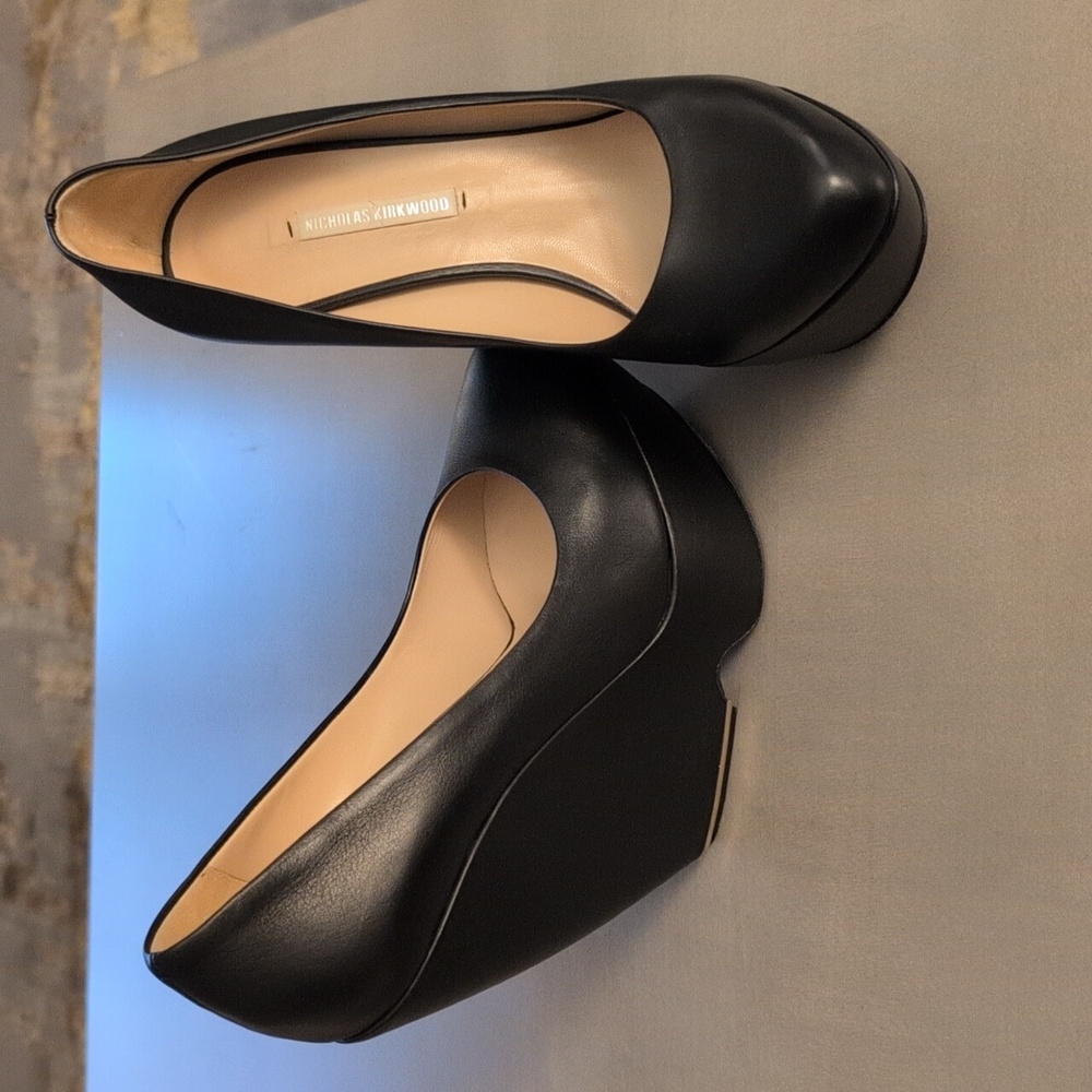 Nicholas Kirkwood Platform Wedges 37.5